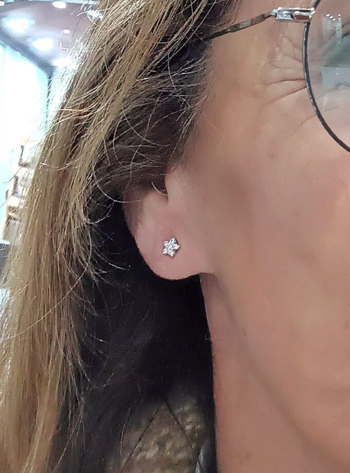 Pendientes 2783 Oro Blanco