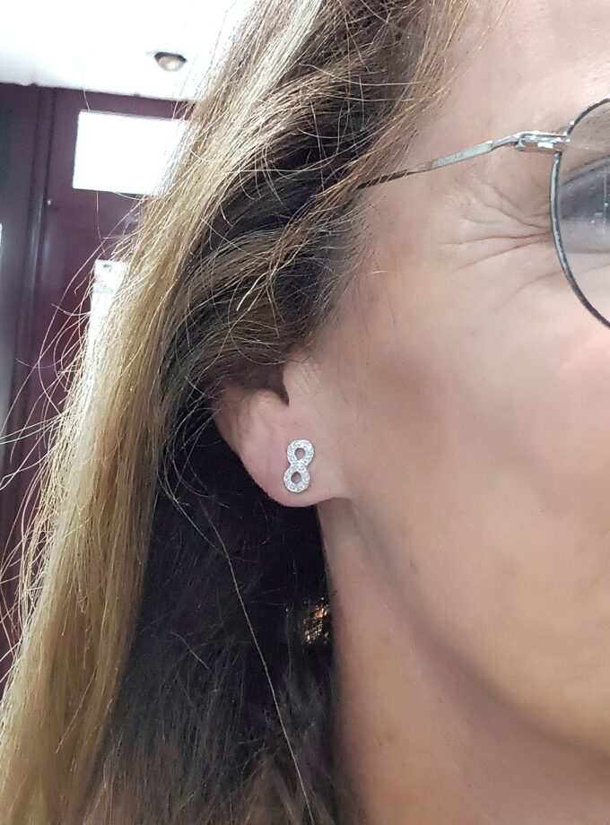 Pendientes 2780 Oro Blanco