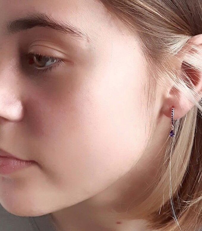 Pendientes 1764 Rosé