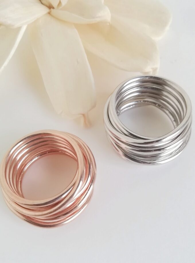 Anillo 1603 Golden-1467 Rosa