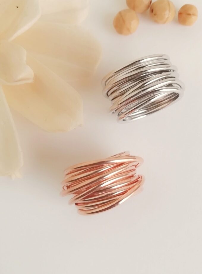 Anillo 1603 Golden-1467 Rosa