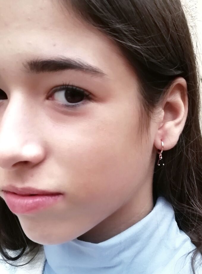 Pendientes 1813-1814 Golden-Rosé