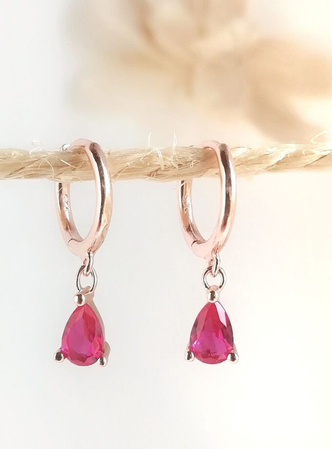 Pendientes 1813-1814 Golden-Rosé