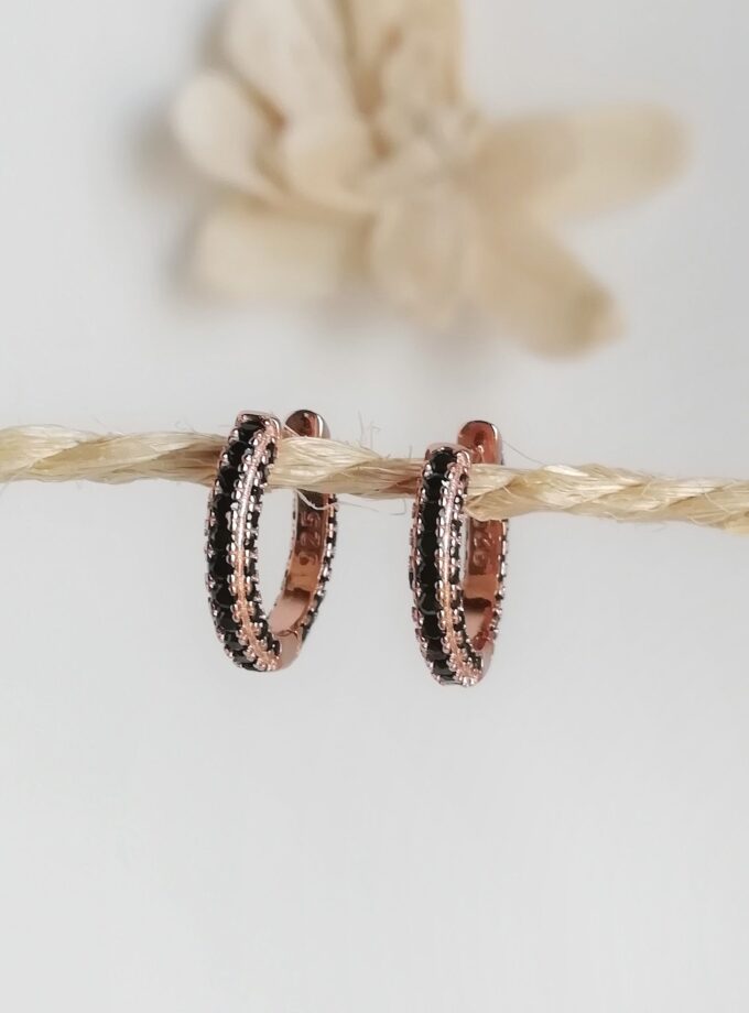 Pendientes 1845 Rosa