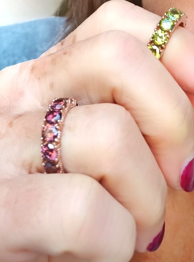 Anillos 3917-3918-3919 Rosé