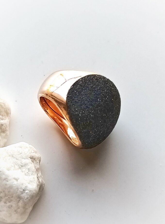 Anillo Pesavento 3203 Rosa negro
