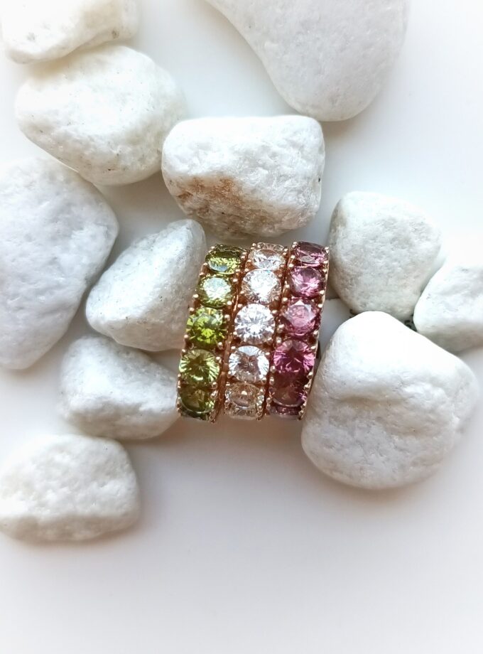 Anillos 3917-3918-3919 Rosé