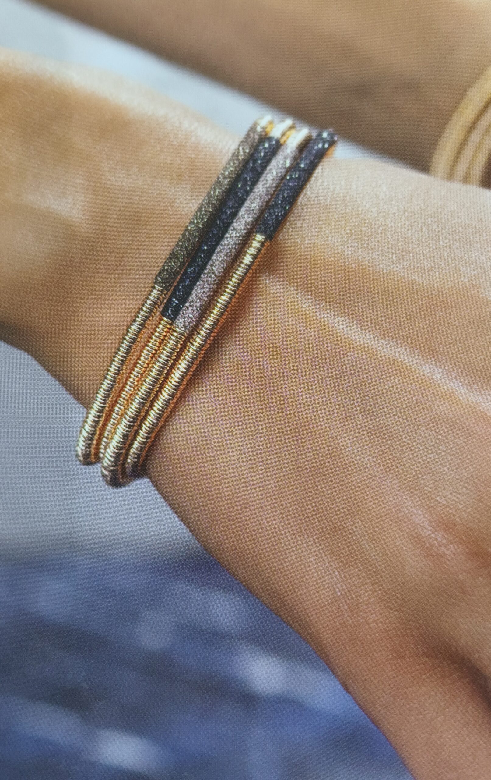Pulsera Pesavento 3223 Rosa-Negro - Imagen 4