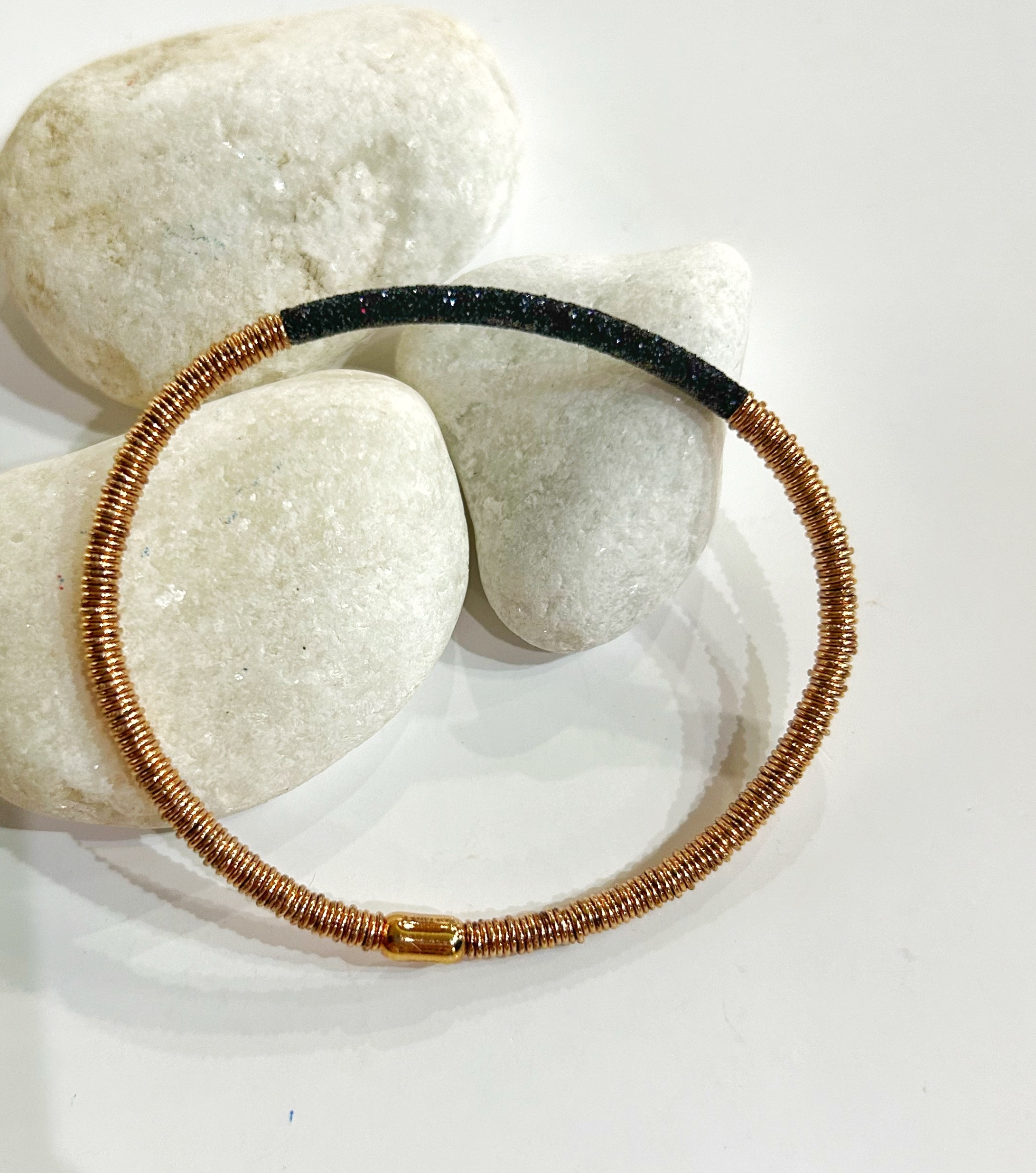 Pulsera Pesavento 3223 Rosa-Negro - Imagen 5