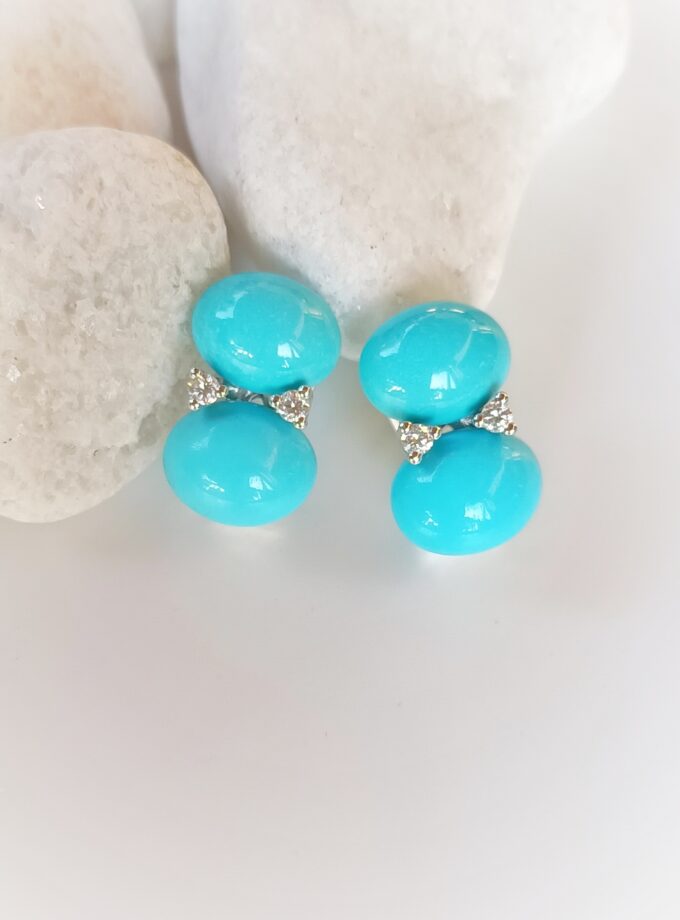 Pendientes 3629 oro y oro blanco