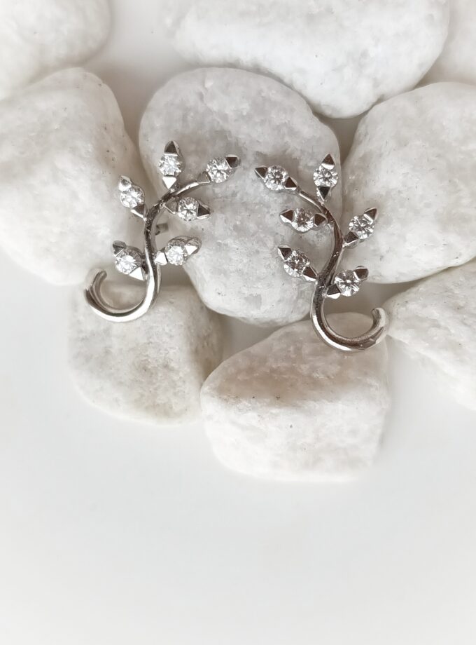 Pendientes 4029 Oro Blanco