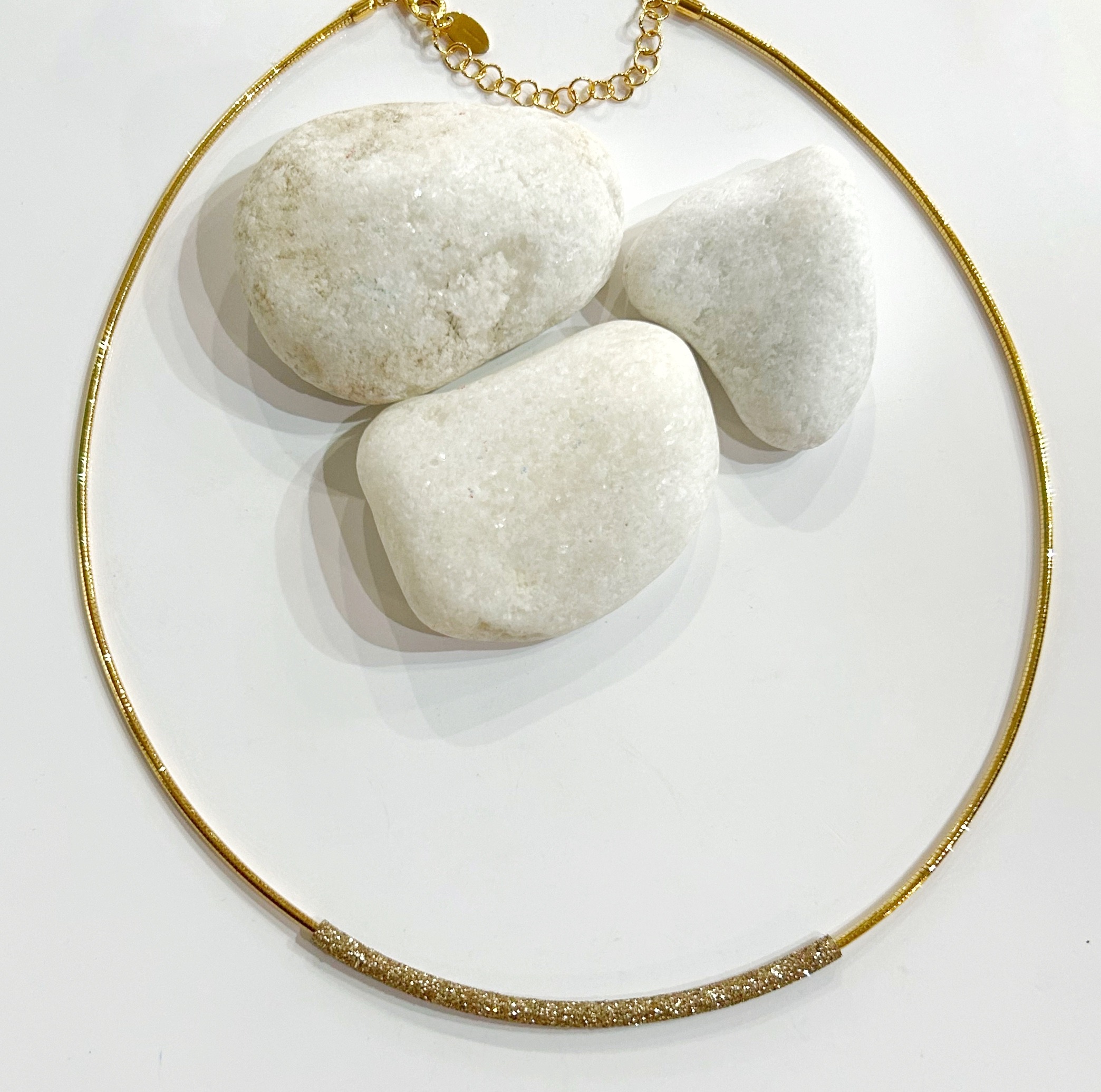 Collar Pesavento Choker polvo - Imagen 4