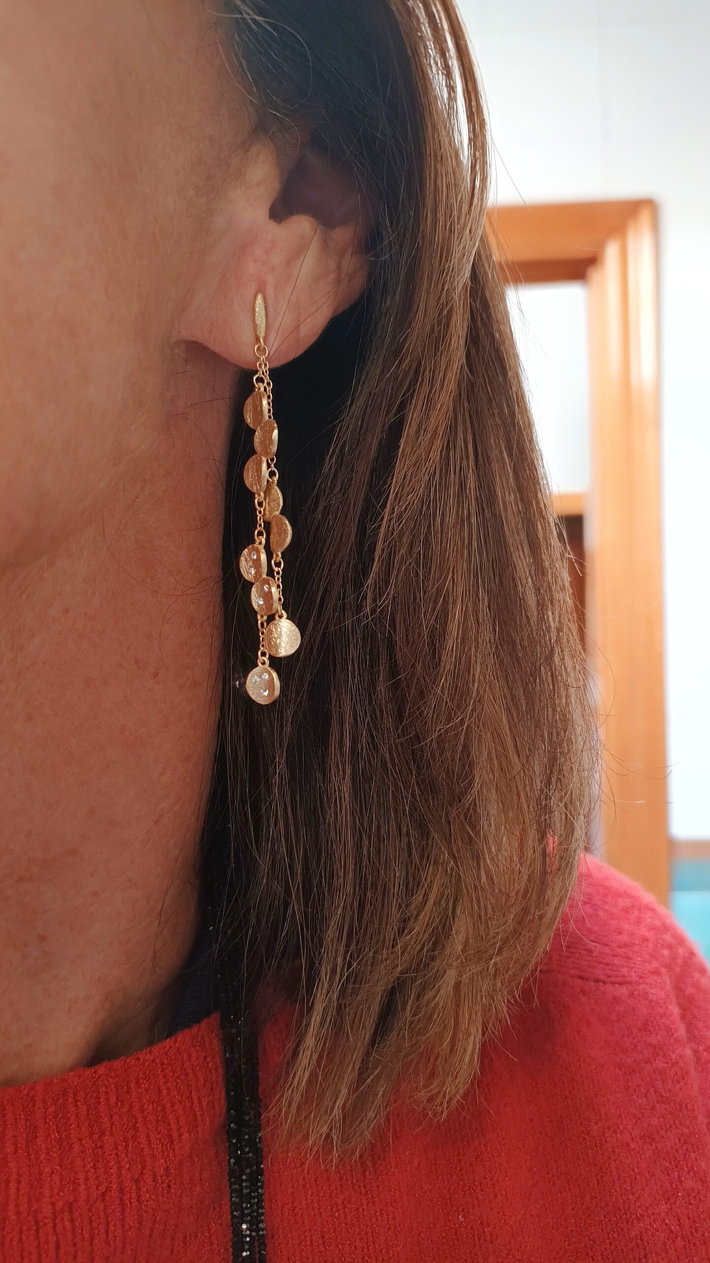 Pendientes 4159 golden mate - Imagen 2
