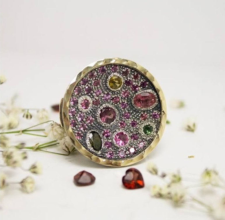 Anillo Styliano 3504 Plata y oro - Imagen 3
