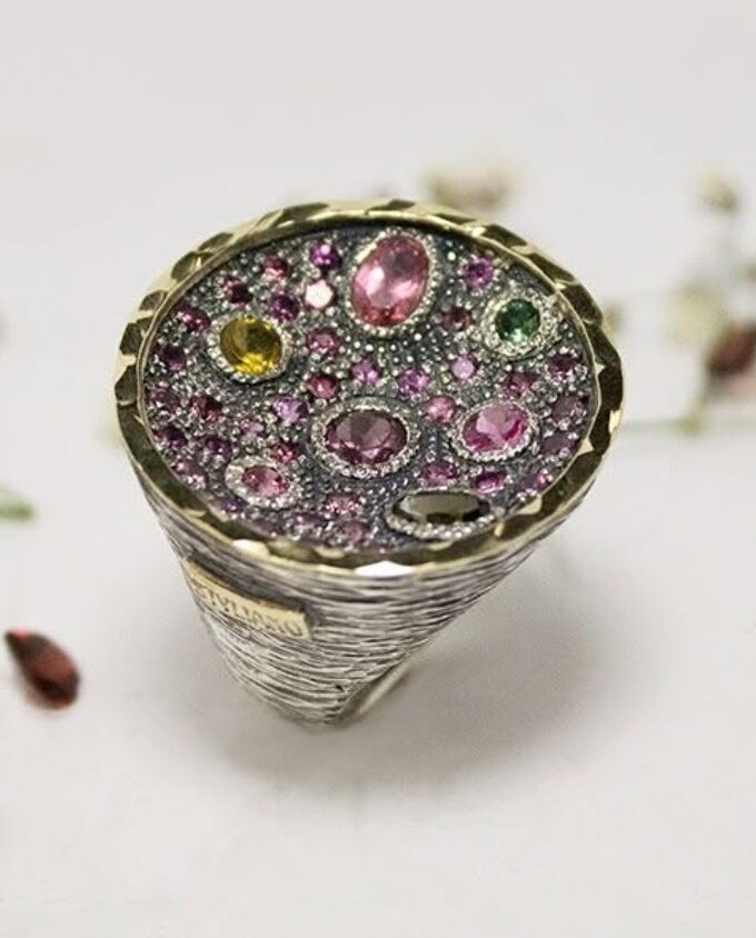 Anillo Styliano 3504 Plata y oro