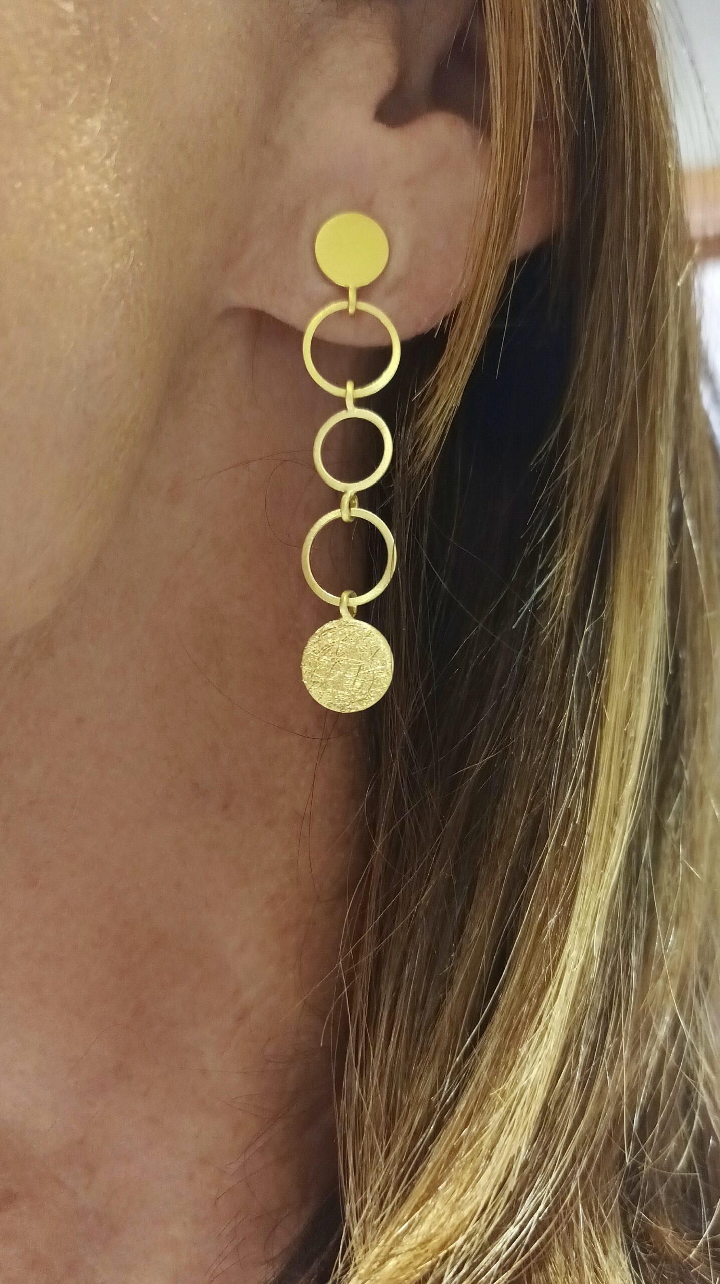 Pendientes 4236 Golden - Imagen 2
