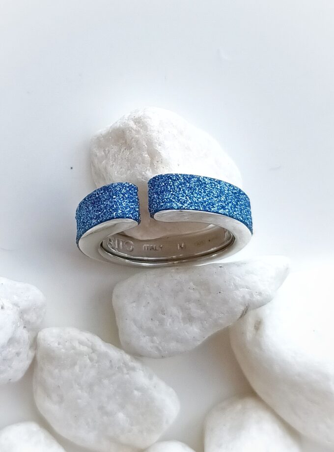 Anillo Pesavento 4253 Azul