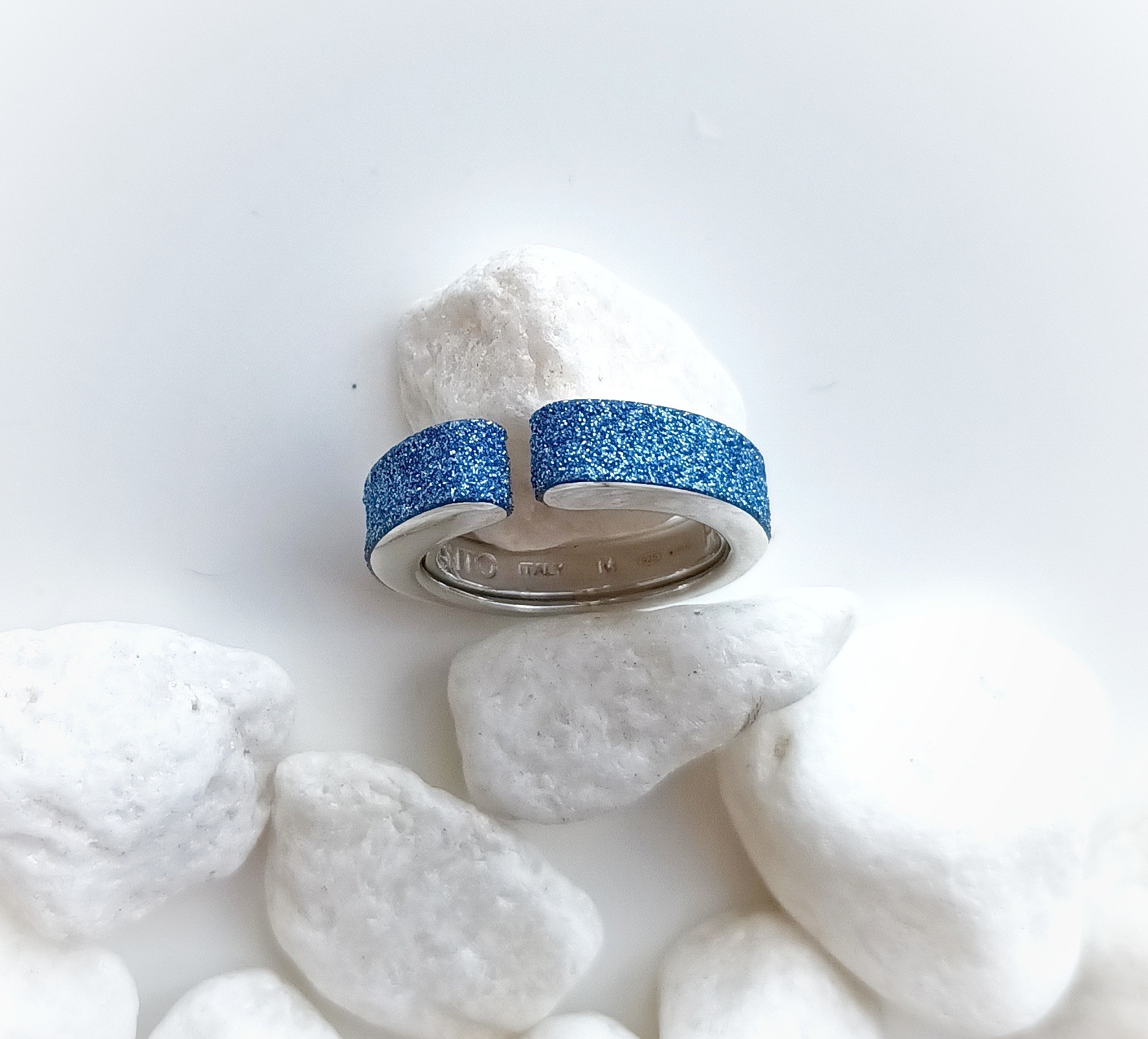 Anillo Pesavento 4253 Azul - Imagen 3