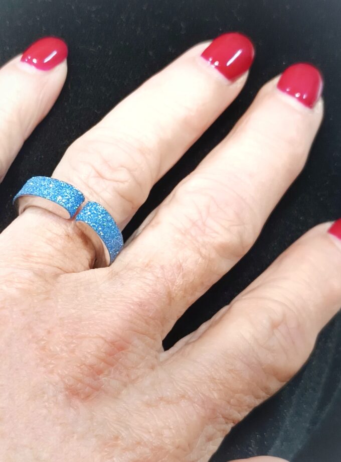 Anillo Pesavento 4253 Azul