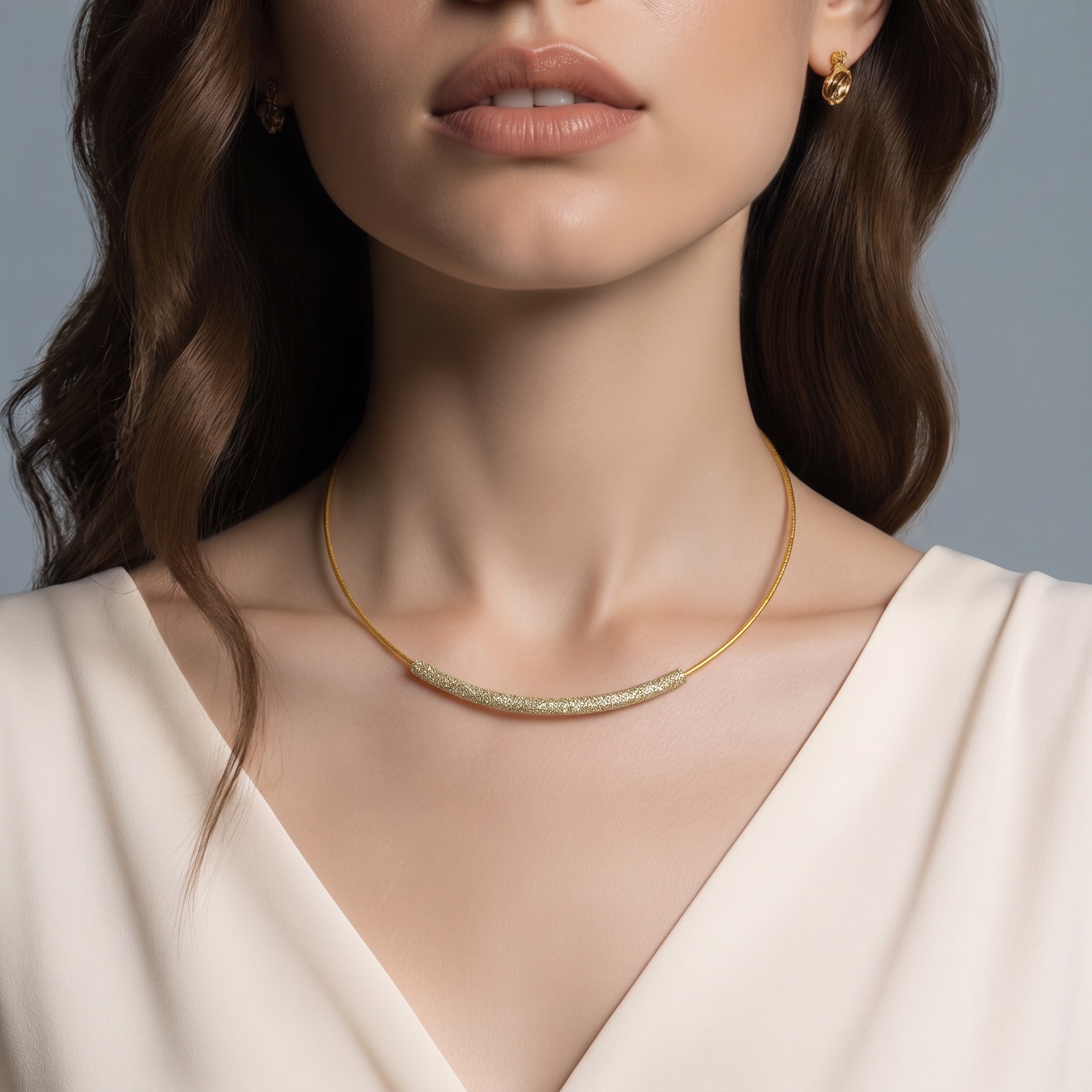 Collar Pesavento Choker polvo - Imagen 3