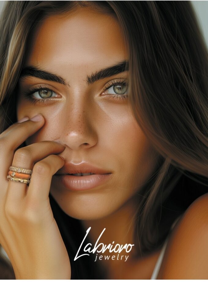 Anillo Labrioro Easy Chic Piedras