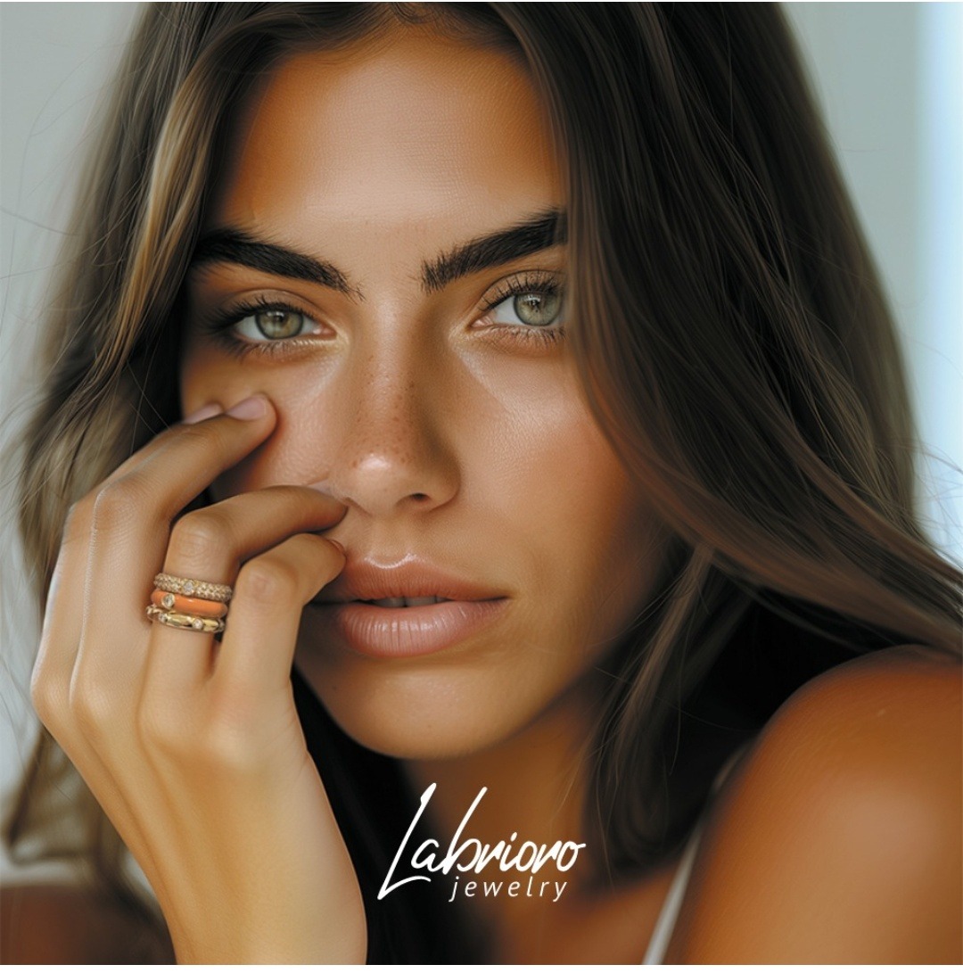 Anillo Labrioro Easy Chic Piedras - Imagen 3