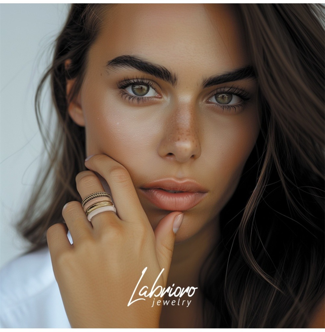 Anillo Labrioro Easy Chic Piedras - Imagen 4