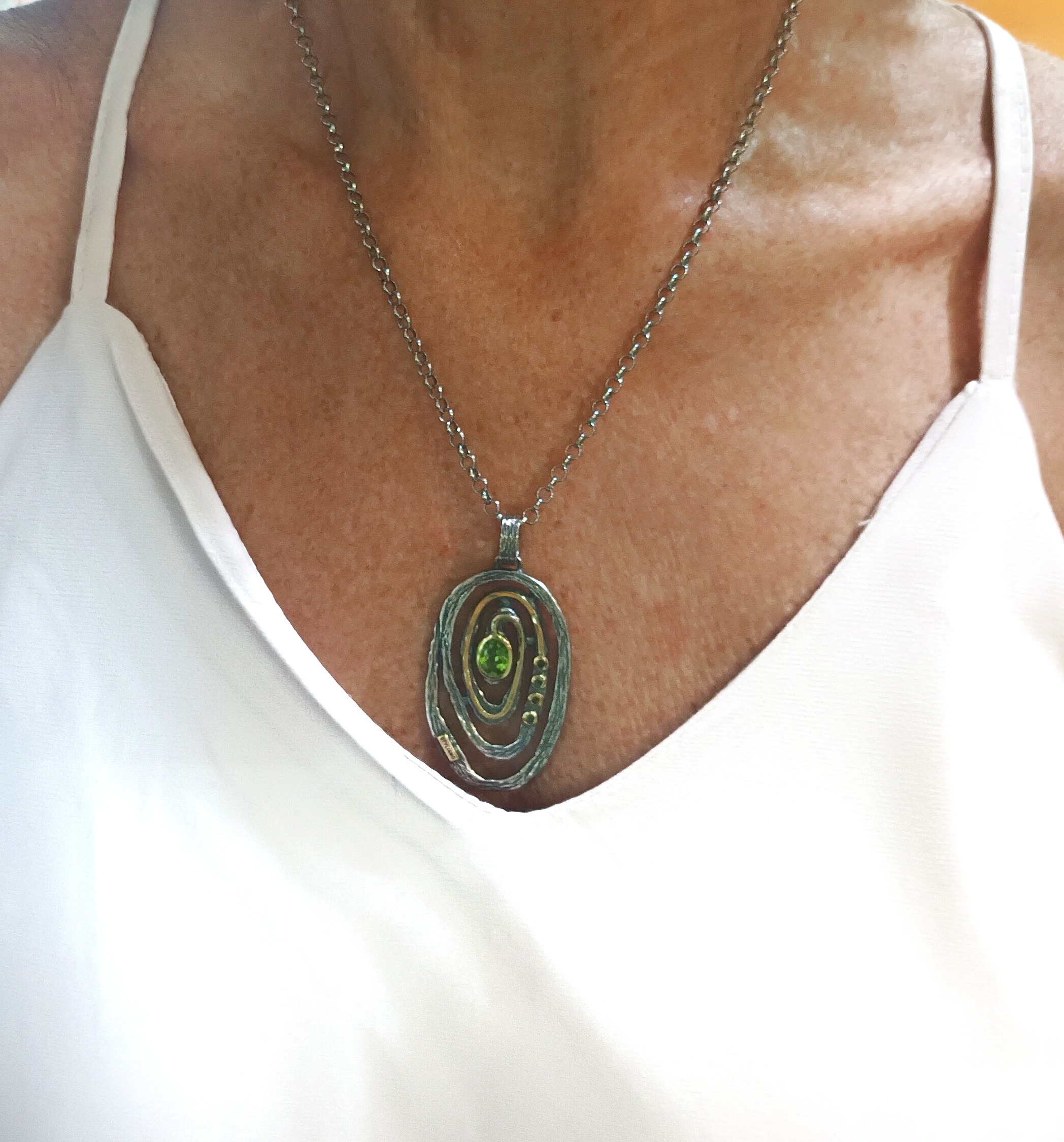 Collar Styliano 4325 Peridoto - Imagen 2