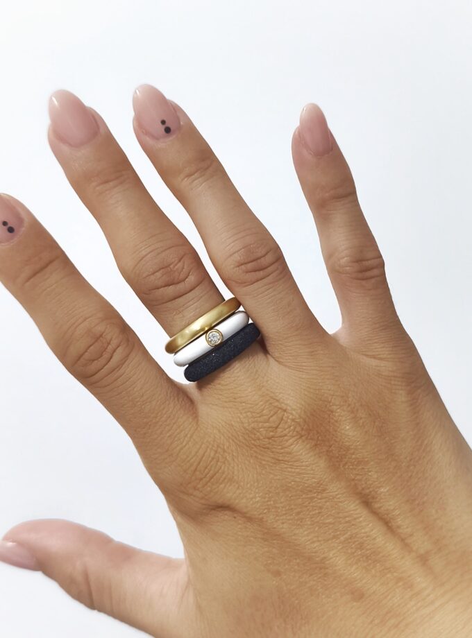 Anillo Labrioro Easy Chic Esmalte