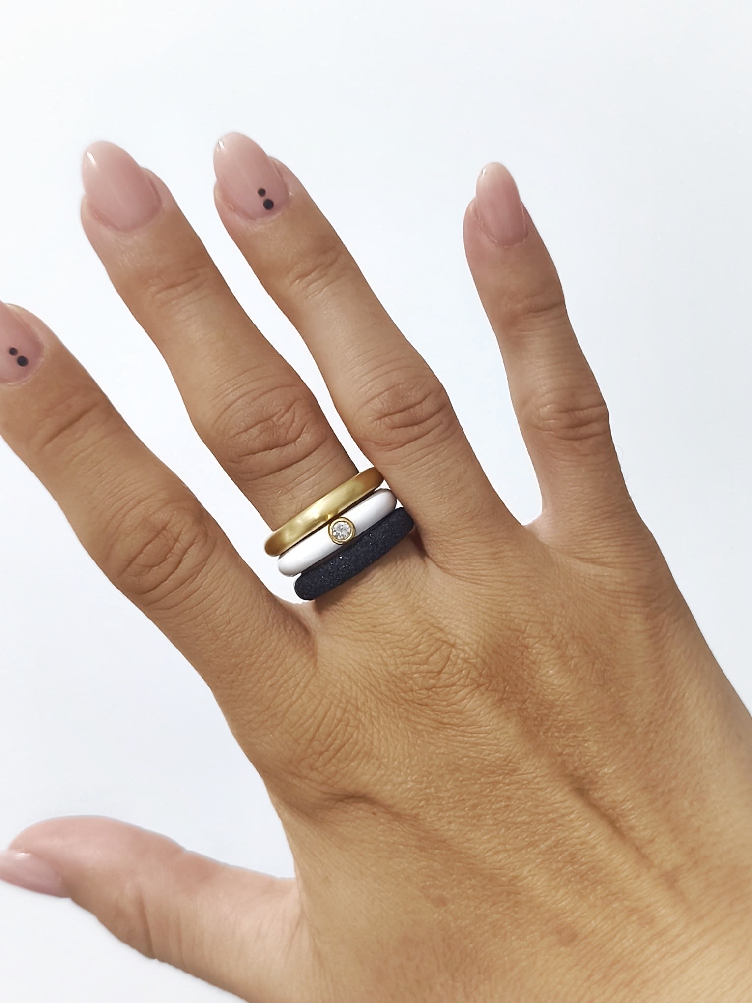 Anillo Labrioro Easy Chic Esmalte - Imagen 4