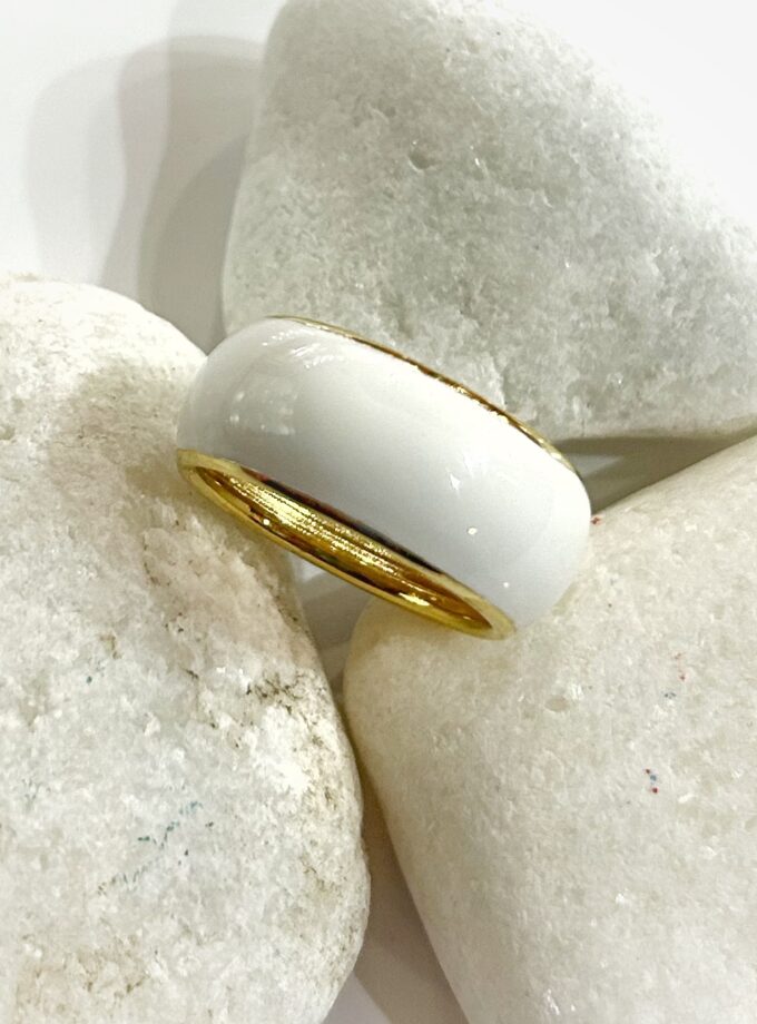 Anillo Labrioro Country Blanco