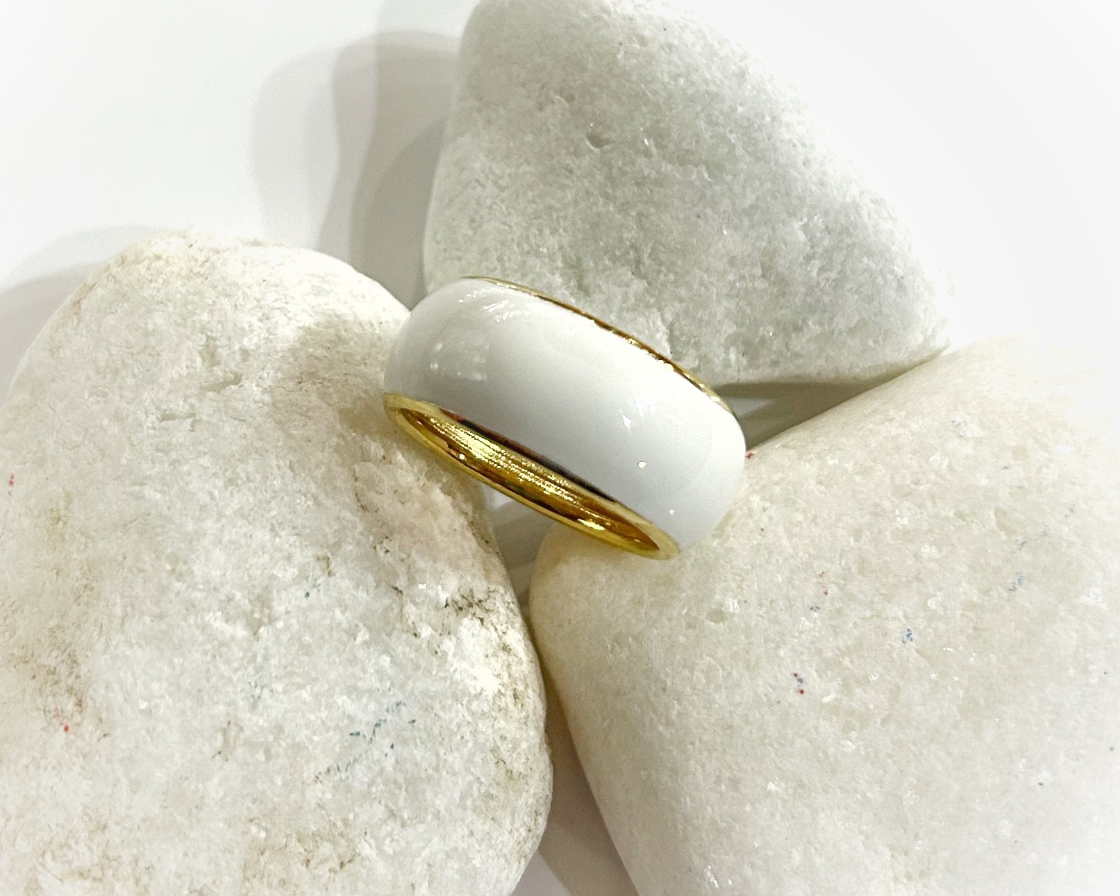 Anillo Labrioro Country Blanco