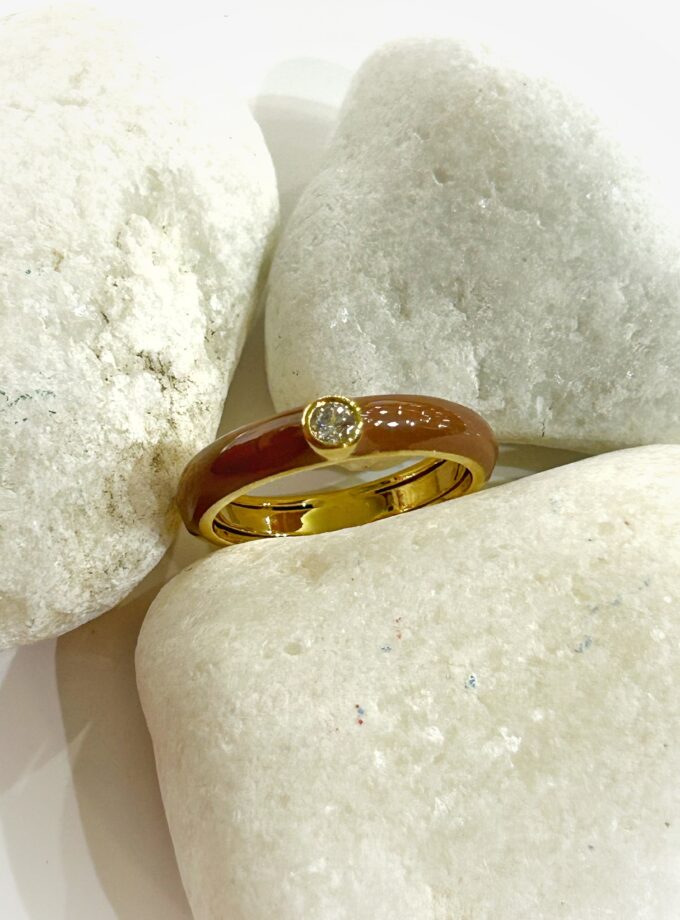 Anillo Labrioro Easy Chic Esmalte