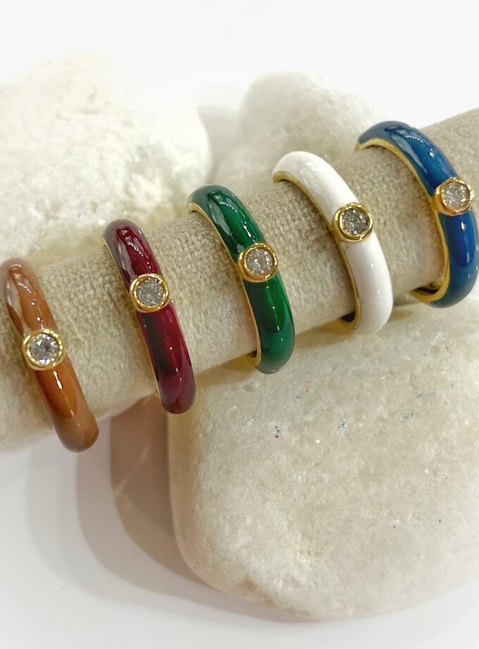 Anillo Labrioro Easy Chic Esmalte