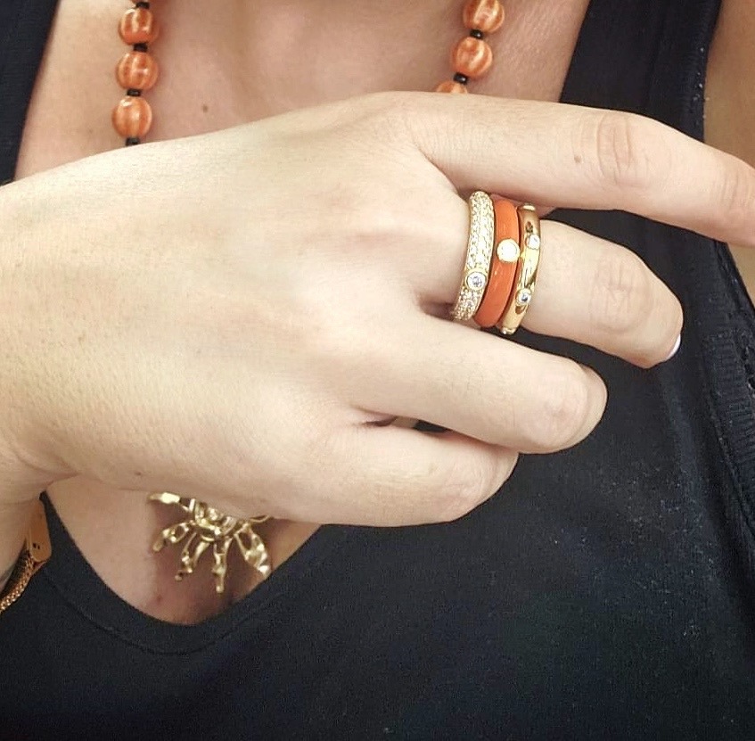 Anillo Labrioro Easy Chic Piedras - Imagen 2
