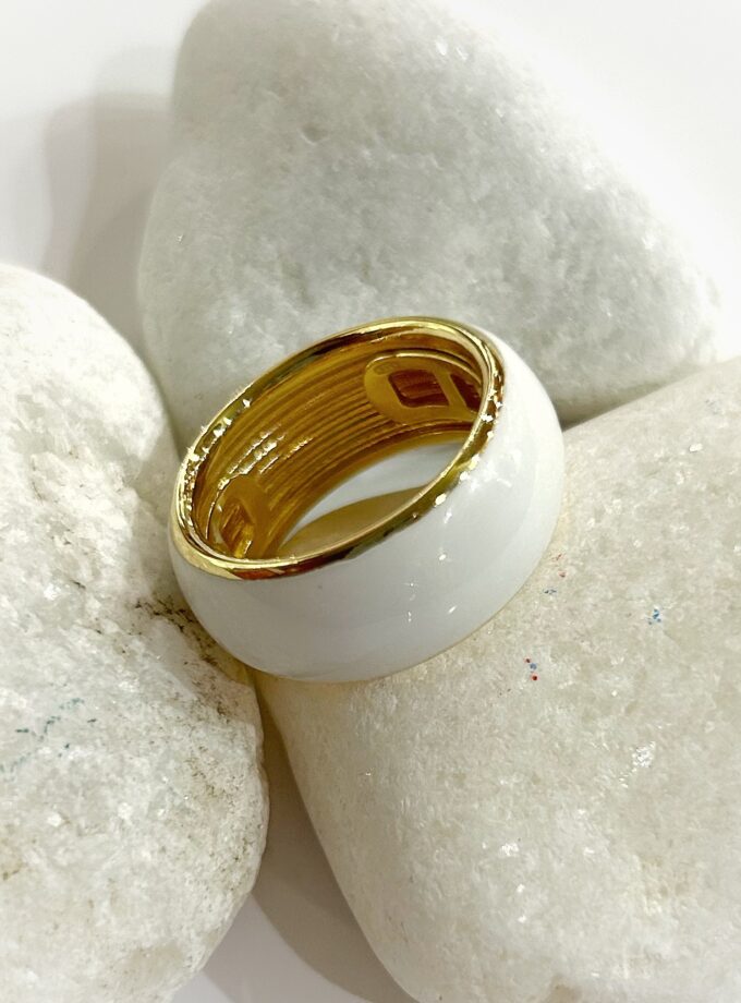 Anillo Labrioro Country Blanco