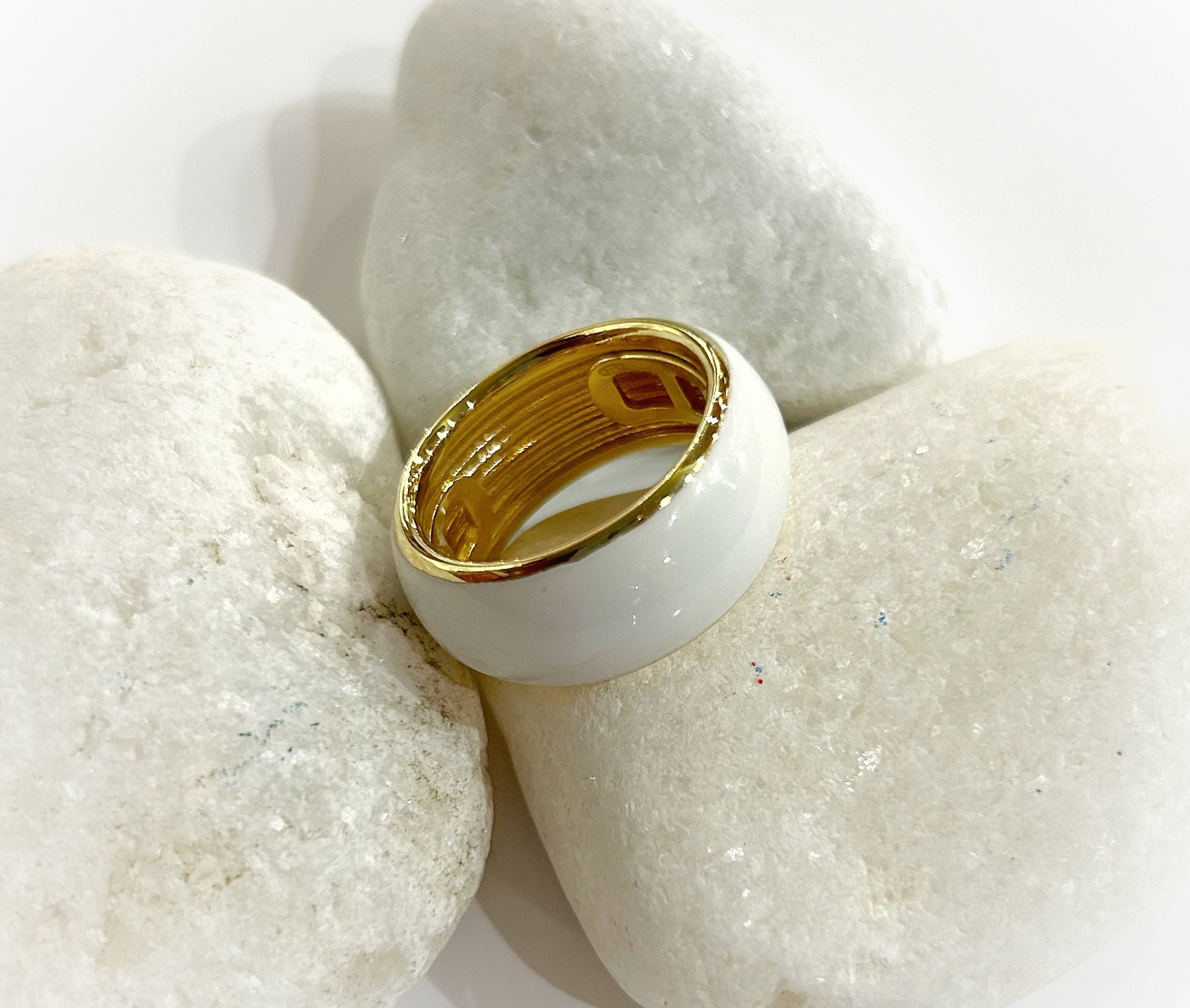 Anillo Labrioro Country Blanco - Imagen 3