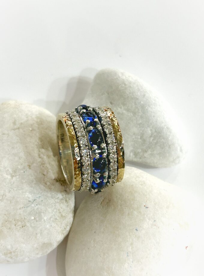 Anillo Styliano Zafiro