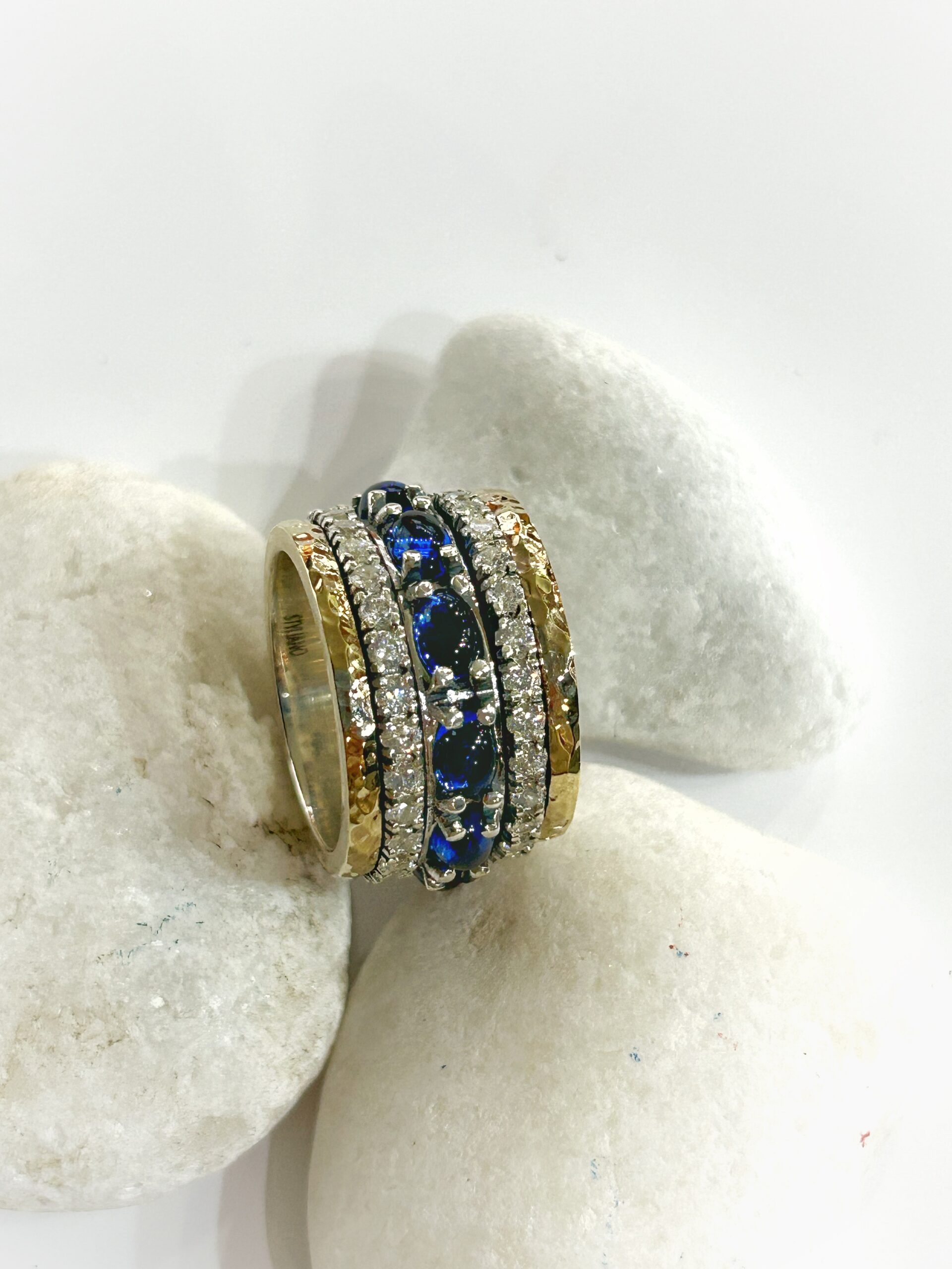 Anillo Styliano Zafiro