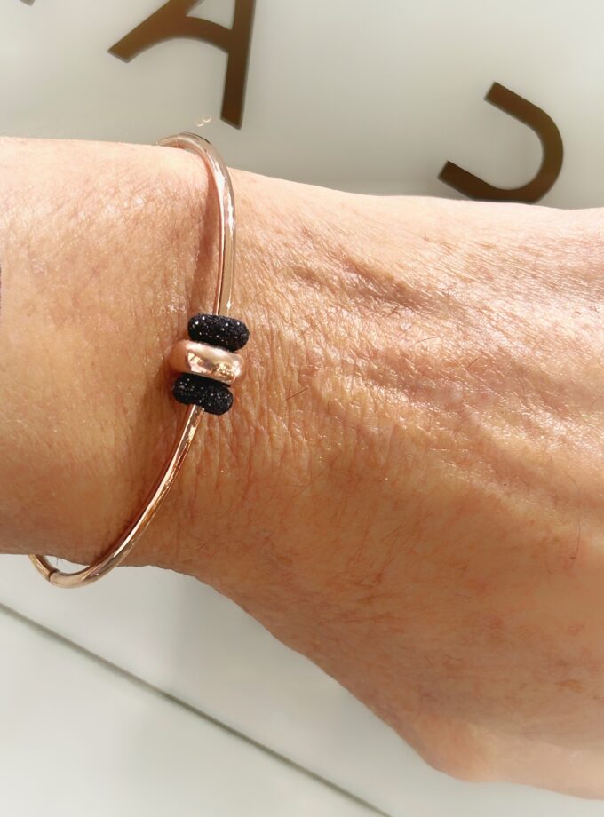Pulsera Pesavento Donuts Negra