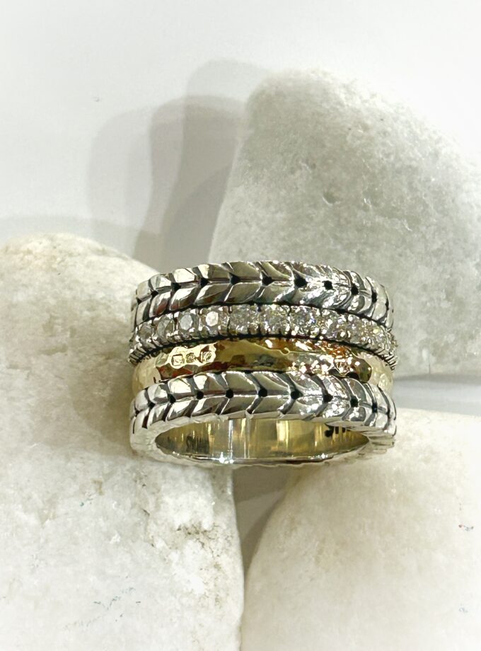 Anillo Styliano Hojas