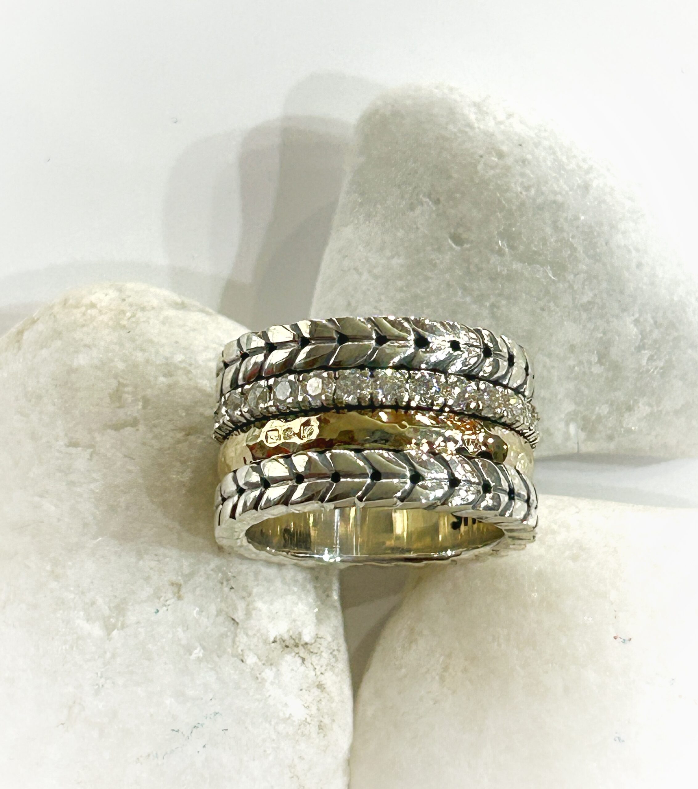 Anillo Styliano Hojas - Imagen 2