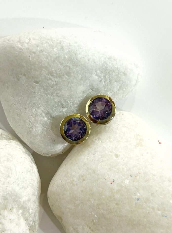 Pendientes Styliano Amatista