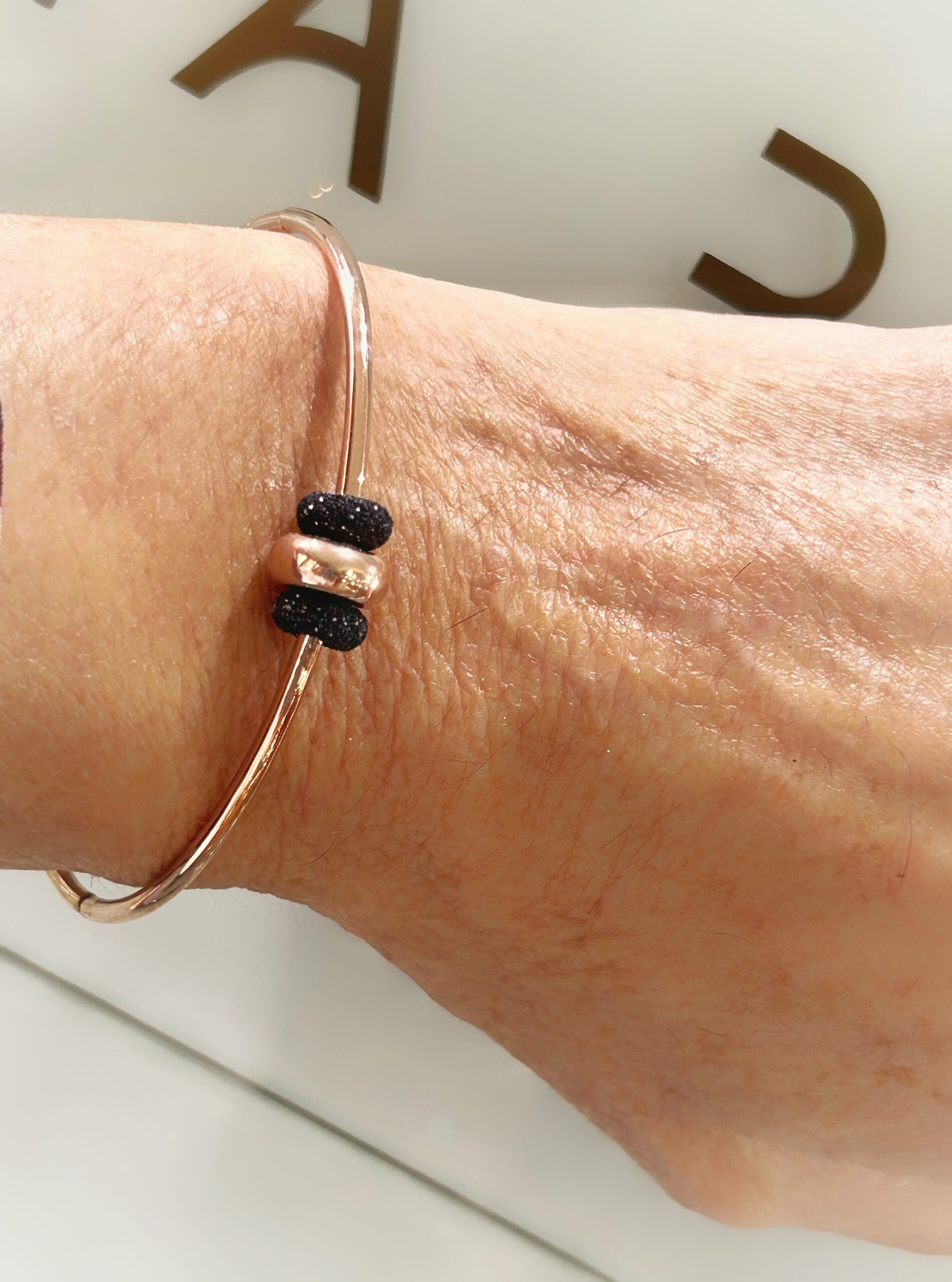 Pulsera Pesavento Donuts Negra - Imagen 2