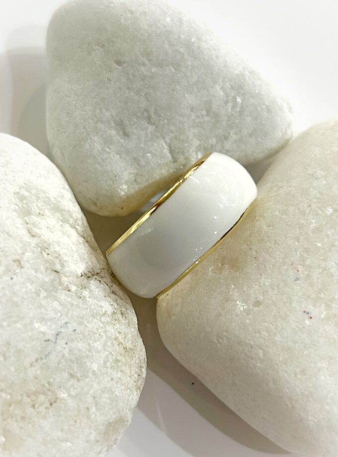 Anillo Labrioro Country Blanco