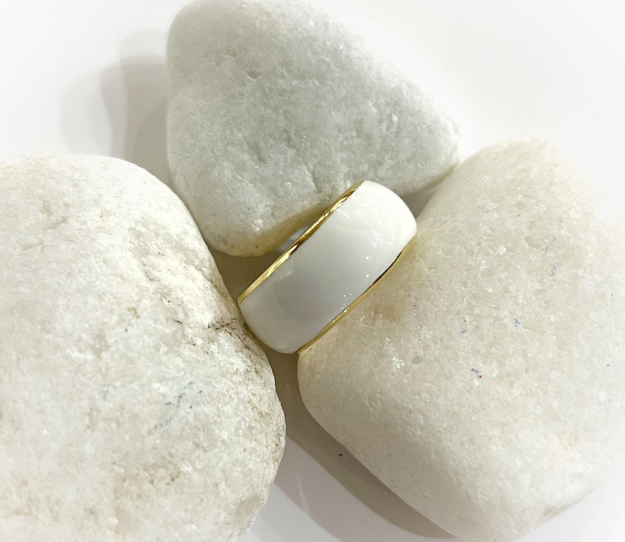 Anillo Labrioro Country Blanco - Imagen 4