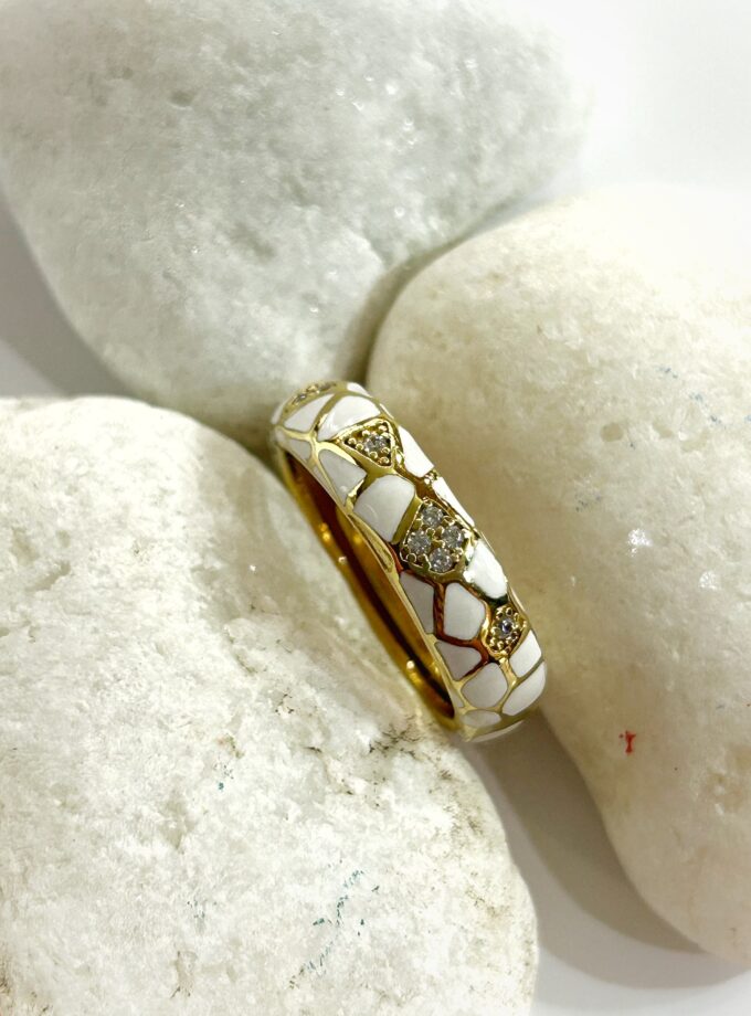 Anillo Labrioro Mosaico