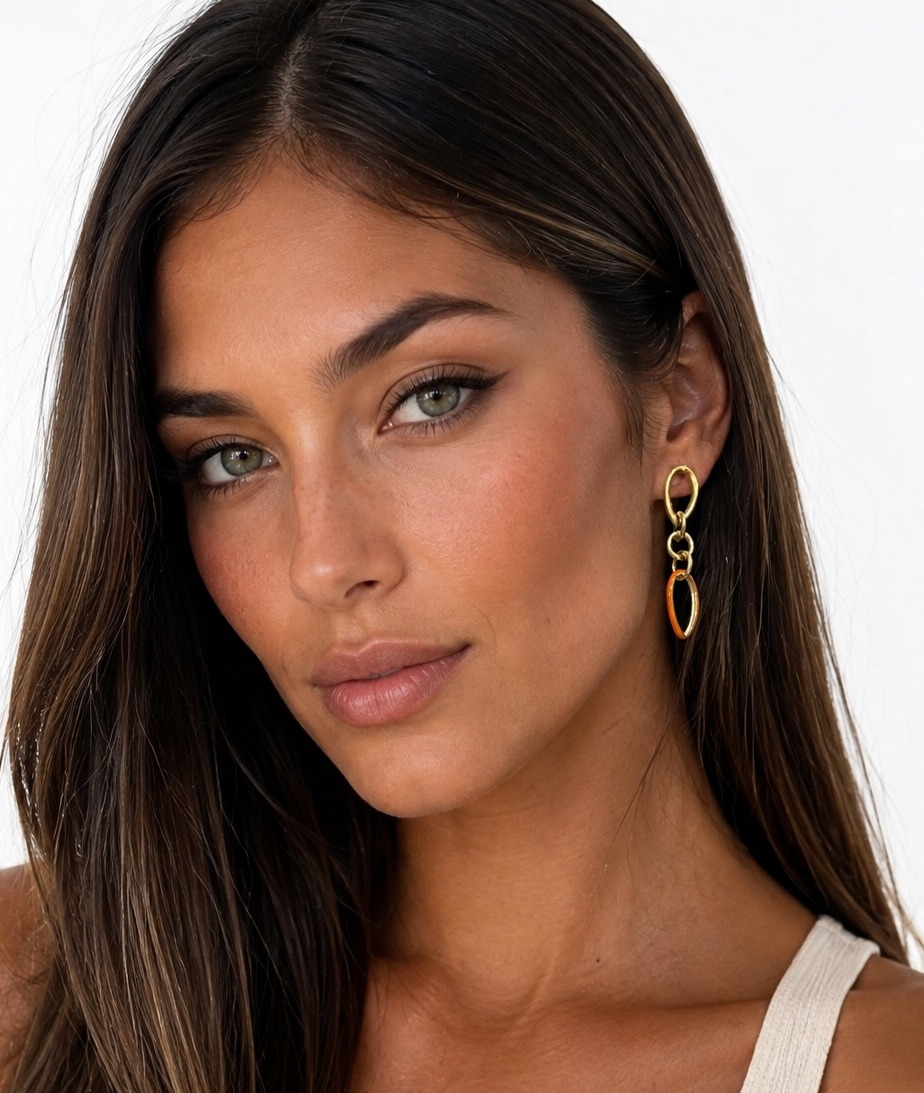 Pendientes Labrioro largos - Imagen 2