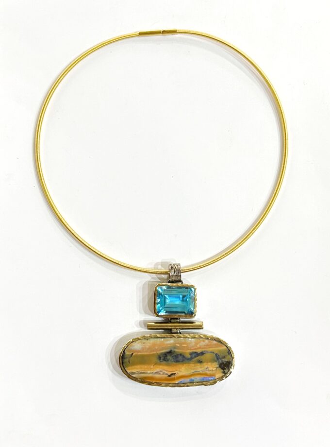 Collar Topazio Ópalo  Styliano