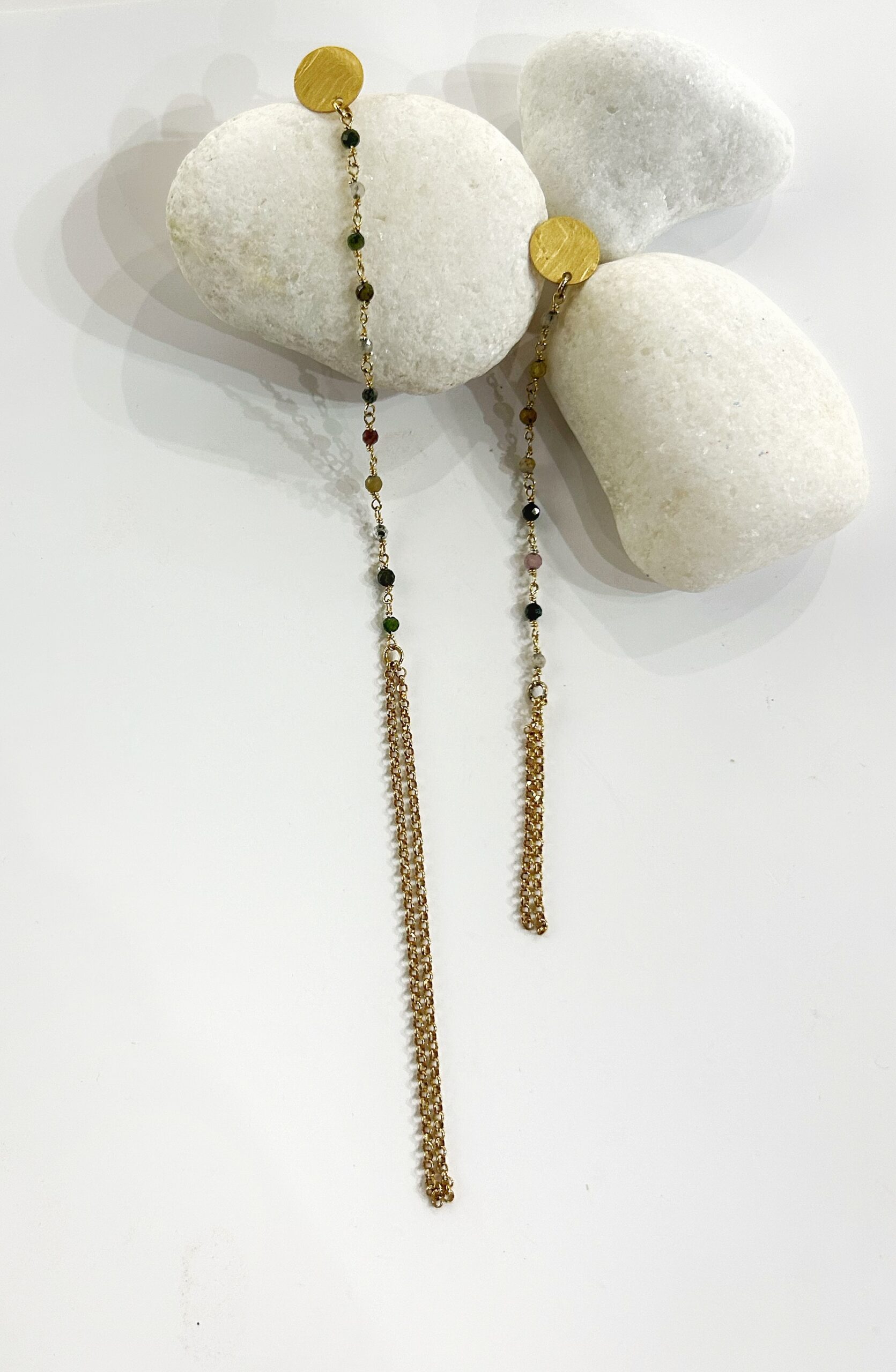 Pendientes Bali 5115 Turmalinas